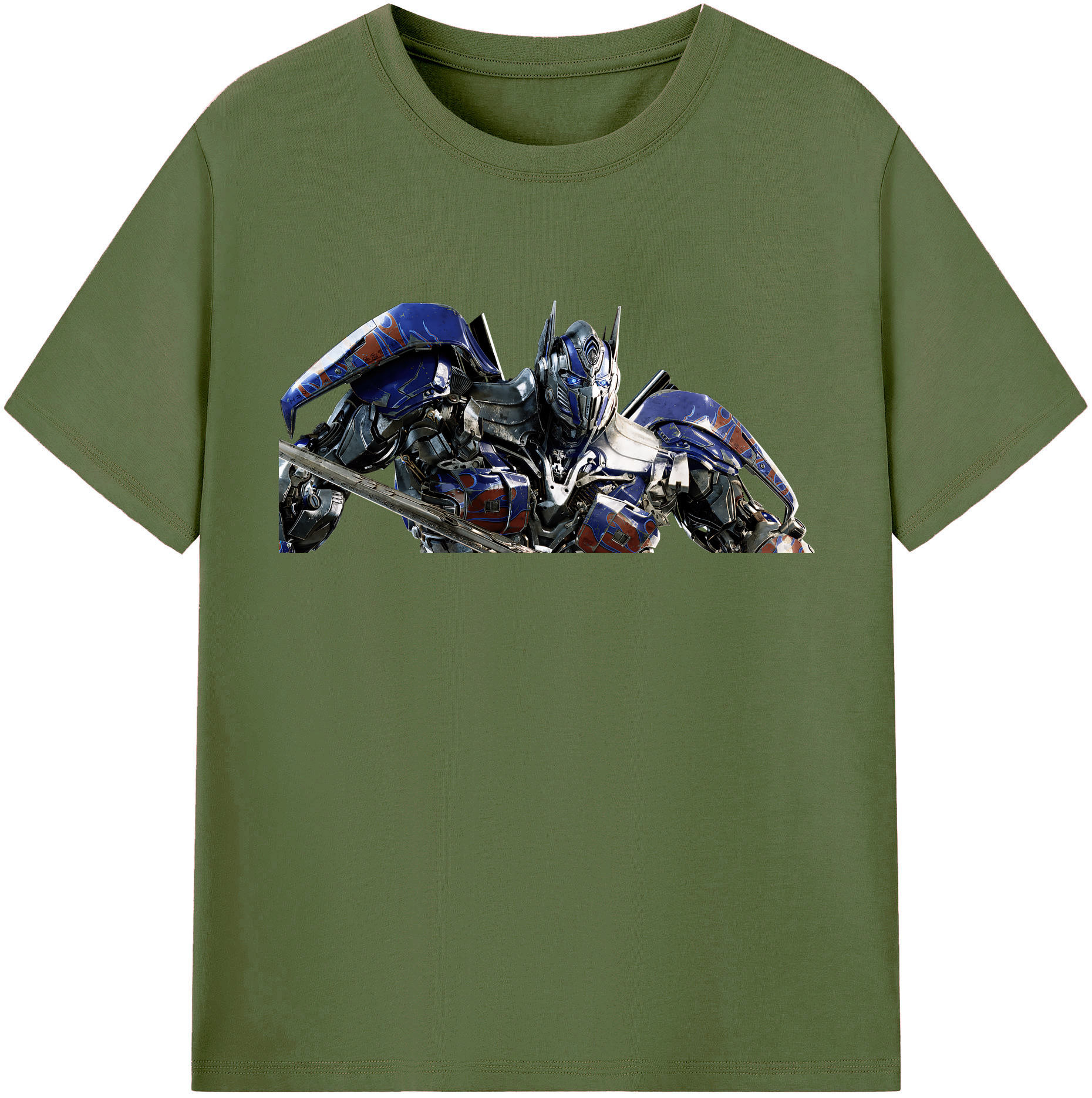（画像用） Transformers トランスフォーマー 綿100％半袖Tシャツ（フロントプリント）